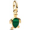 Pandora Pozlátený prívesok Korytnačka Mini Shine 763823C01 Pandora Pozlátený prívesok Korytnačka Mini Shine 763823C01