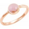 Eppi Zlatý prsten s cabochon ružovým opálom Leman R37701 Eppi Zlatý prsten s cabochon ružovým opálom Leman R37701