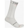 CASTELLI Cyklistické ponožky klasické - FAST FEET 4 - biela 44-47 CASTELLI Cyklistické ponožky klasické - FAST FEET 4 - biela 44-47