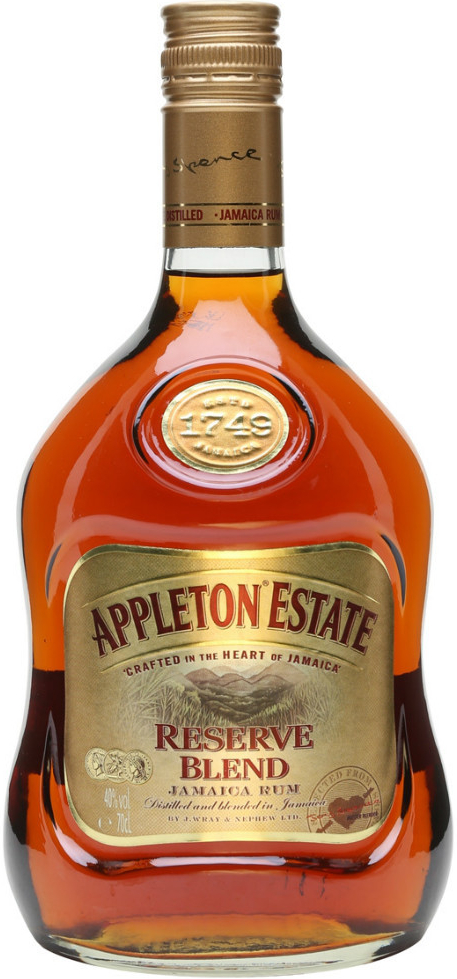 Appleton Estate Reserve 8y 40% 0,7 l (čistá fľaša)