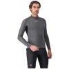 CASTELLI Cyklistické tričko s dlhým rukávom - FLANDERS 2 LONG SLEEVE - šedá 2XL CASTELLI Cyklistické tričko s dlhým rukávom - FLANDERS 2 LONG SLEEVE - šedá 2XL