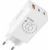 OBAL:ME GaN Cestovná Nabíjačka USB-A + 2xUSB-C 65W White OBAL:ME GaN Cestovná Nabíjačka USB-A + 2xUSB-C 65W White
