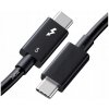 OWC OW-CBLTB5C1.0M Thunderbolt 5 / USB-C, 1m, černý OWC OW-CBLTB5C1.0M Thunderbolt 5 / USB-C, 1m, černý