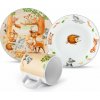 Dětská jídelní sada MATELL Dětská porcelánová sada Lesní zvířátka, 3 ks (5471001062) Dětská jídelní sada MATELL Dětská porcelánová sada Lesní zvířátka, 3 ks (5471001062)