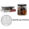 HOME Sklenená dóza 160ml HOME Sklenená dóza 160ml