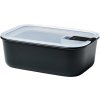 Mepal Úložný box na potraviny EasyClip Nordic Black 1 l Mepal Úložný box na potraviny EasyClip Nordic Black 1 l