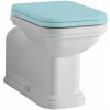 Kerasan WALDORF WC misa 37x65cm, spodný/zadný odpad, biela 411601 Kerasan WALDORF WC misa 37x65cm, spodný/zadný odpad, biela 411601
