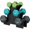 Hexa sada činiek so stojanom - 1-3 kg, neoprén, na domáci tréning Hexa sada činiek so stojanom - 1-3 kg, neoprén, na domáci tréning