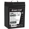 Greencell AGM batéria 6V 4Ah bezúdržbová pre UPS, alarm, hračky, pokladne Greencell AGM batéria 6V 4Ah bezúdržbová pre UPS, alarm, hračky, pokladne