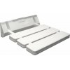 Aqualine HANDICAP sklopné sprchové sedátko 32x33cm, biela AE357 Aqualine HANDICAP sklopné sprchové sedátko 32x33cm, biela AE357