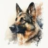 Norimpex Diamantová mozaika Německý ovčák Norimpex Diamantová mozaika Německý ovčák