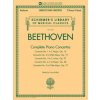 Beethoven: Complete Piano Concertos - Sheet Music for 2 Pianos/4 Hands with Recordings of Full Performancs and Accompaniments - Schirmer's Library of (List) Beethoven: Complete Piano Concertos - Sheet Music for 2 Pianos/4 Hands with Recordings of Full Performancs and Accompaniments - Schirmer's Library of (List)