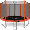 INLEA PREMIUM Jump Trampolína 305 cm s vonkajšou ochrannou sieťou - oranžová INLEA PREMIUM Jump Trampolína 305 cm s vonkajšou ochrannou sieťou - oranžová