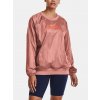 Under Armour UA Recover Woven Shine Crew-PNK rúžová