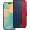 Obal Two-tone Split Book Samsung Galaxy A37 5G A376 modro červený Obal Two-tone Split Book Samsung Galaxy A37 5G A376 modro červený