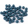 Drevené korálky Ø8 mm - petrolejová tmavá (500 g) Drevené korálky Ø8 mm - petrolejová tmavá (500 g)