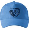 Florbal love - Šiltovka so zahnutým šiltom a látkovou sponou - Univerzálna veľkosť ( Svetlomodrá ) Florbal love - Šiltovka so zahnutým šiltom a látkovou sponou - Univerzálna veľkosť ( Svetlomodrá )