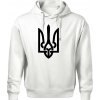 Ukrajina trojzubec veľký - Oversized mikina pánska Moon - kratšia + širšia - XL ( Biela ) Ukrajina trojzubec veľký - Oversized mikina pánska Moon - kratšia + širšia - XL ( Biela )