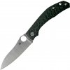 Spyderco C241CFP Kapara vreckový nôž 9 cm, čierna, uhlíkové vlákno, drôtená spona Spyderco C241CFP Kapara vreckový nôž 9 cm, čierna, uhlíkové vlákno, drôtená spona