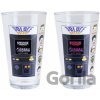 CurePink Proměňovací sklenice Stranger Things Arcade Palace PP10172ST 450 ml CurePink Proměňovací sklenice Stranger Things Arcade Palace PP10172ST 450 ml