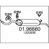 Koncový tlmič výfuku MTS 01.96660 Koncový tlmič výfuku MTS 01.96660