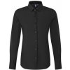 Premier Workwear dámska popelínová košeľa PR303 black Premier Workwear dámska popelínová košeľa PR303 black