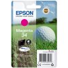 Epson Singlepack Magenta 34 DURABrite Ultra Ink C13T34634010 Epson Singlepack Magenta 34 DURABrite Ultra Ink C13T34634010