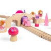 Bigjigs Rail Drevená vláčikodráha osmička pre princezné 35 dielov Bigjigs Rail Drevená vláčikodráha osmička pre princezné 35 dielov
