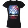 Tričko metal ROCK OFF Pink Floyd Space Prism Čierna