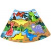 Drevené vkladacie puzzle dinosaury – prepojiteľná sada Drevené vkladacie puzzle dinosaury – prepojiteľná sada