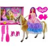 Lean Toys princezná s bielym koníkom Lean Toys princezná s bielym koníkom