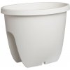 Plastkon Balkónový Balconia OVI na zábradlí 30 cm bílý