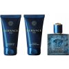 Versace Eros EDP 50 ml + balzam po holení 50 ml + sprchový a kúpeľový gél 50 ml