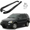 Bočné nerezové rámy Mercedes ML-Class W163 1998-2005 čierne Bočné nerezové rámy Mercedes ML-Class W163 1998-2005 čierne