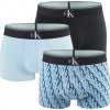 Calvin Klein - boxerky 3PACK Graphic monogram cotton stretch arctic blue & black tones-L (91-96 cm) Calvin Klein - boxerky 3PACK Graphic monogram cotton stretch arctic blue & black tones-L (91-96 cm)