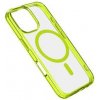 Zadný kryt Cellularline Iconic Mag s podporou Magsafe pre Apple iPhone 16, transparentná / zelená Zadný kryt Cellularline Iconic Mag s podporou Magsafe pre Apple iPhone 16, transparentná / zelená