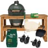 Big Green Egg Large so stolovým podstavcom, v stole Eucalyptus, so 4 kolieskami, convEGGtorom, dreveným uhlím, podpaľovačom, kutáčom a lopatkou Big Green Egg Large so stolovým podstavcom, v stole Eucalyptus, so 4 kolieskami, convEGGtorom, dreveným uhlím, podpaľovačom, kutáčom a lopatkou