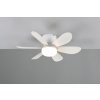 TRIO Reality R67462131 LUND Stropný ventilátor s osvetlením D530mm SMD LED 8W/850lm 2700-6500K biela, diaľkový ovládač TRIO Reality R67462131 LUND Stropný ventilátor s osvetlením D530mm SMD LED 8W/850lm 2700-6500K biela, diaľkový ovládač