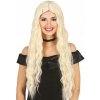 Guirca parochňa dlhé vlasy svetlo blond kučeravá Guirca parochňa dlhé vlasy svetlo blond kučeravá