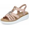Dámske sandále RIEKER 63249-32 ružová S5 41 Dámske sandále RIEKER 63249-32 ružová S5 41