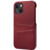 Suteni kožený kryt s kapsou na karty pre iPhone 14 Plus - červený - možnosť vrátiť tovar ZADARMO do 30tich dní Suteni kožený kryt s kapsou na karty pre iPhone 14 Plus - červený - možnosť vrátiť tovar ZADARMO do 30tich dní