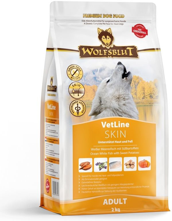 Wolfsblut VetLine Skin & Coat 2 kg