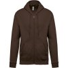 Kariban Mikina Kariban K479 s kapucí na zip COT20K47914004-chocolate XL Čokoládová Kariban Mikina Kariban K479 s kapucí na zip COT20K47914004-chocolate XL Čokoládová