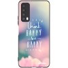 Picasee silikónový čierny obal pre Huawei P Smart 2021 - Mysli pozitívne! Picasee silikónový čierny obal pre Huawei P Smart 2021 - Mysli pozitívne!