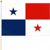 Panama vlajka malá (Panamská vlajka na tyči) Panama vlajka malá (Panamská vlajka na tyči)