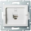 Kanlux LOGI Datová zásuvka RJ45Cat 6 Jack - bílá 25109 Kanlux LOGI Datová zásuvka RJ45Cat 6 Jack - bílá 25109