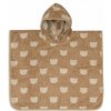 Jollein Osuška pončo froté Jacquard Teddy Bear Jollein Osuška pončo froté Jacquard Teddy Bear