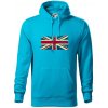 Britská vlajka stará - Mikina pánska Cape s kapucňou - 2XL ( Svetlý tyrkys ) Britská vlajka stará - Mikina pánska Cape s kapucňou - 2XL ( Svetlý tyrkys )