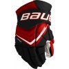 Hokejové rukavice Bauer Vapor FLYLITE Black/Red Junior 11 palcov Hokejové rukavice Bauer Vapor FLYLITE Black/Red Junior 11 palcov