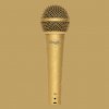 Stagg SDM50 GD, dynamický mikrofon, speciální zlatá edice Stagg SDM50 GD, dynamický mikrofon, speciální zlatá edice